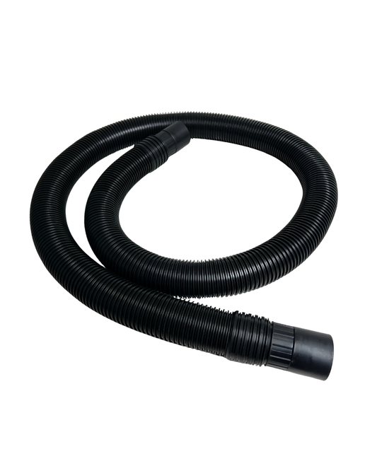 7' x 2 1/2" dia. Flexible Vacuum Hose with Cuffs