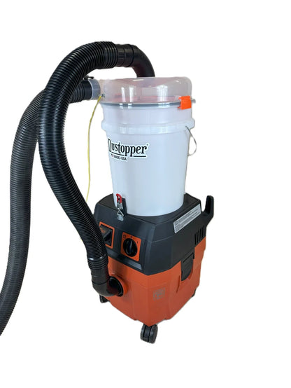 The Dustopper Turbo Bagger System