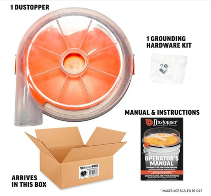 Dustopper PRO Separator Only (Elbows & Hose Sold Separately) - Up to 99.9% Efficient